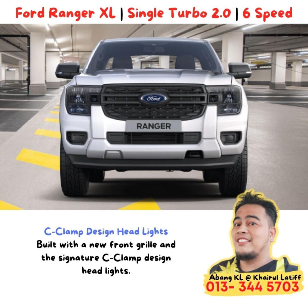 Ford Ranger XL Exterior Specs